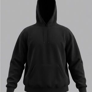 Men's Black Hoodie
